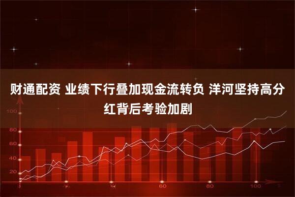财通配资 业绩下行叠加现金流转负 洋河坚持高分红背后考验加剧